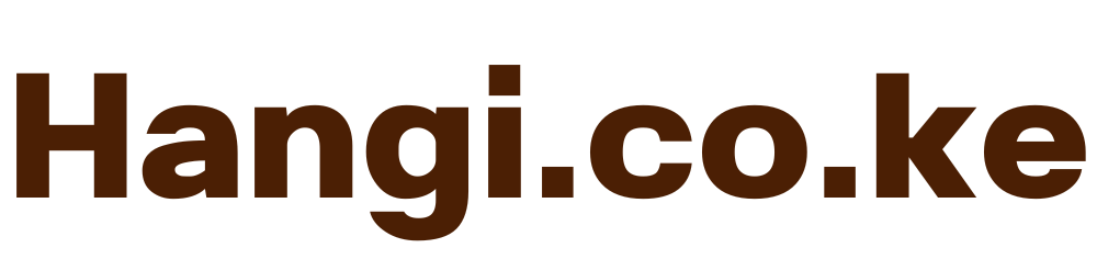 Hangi.co.ke